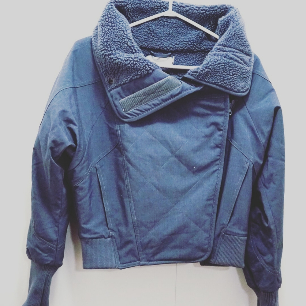 Adidas Stella McCartney Crop Bomber Jacket